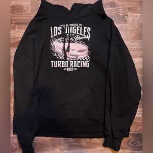 Black Turbo Racing Hoodie